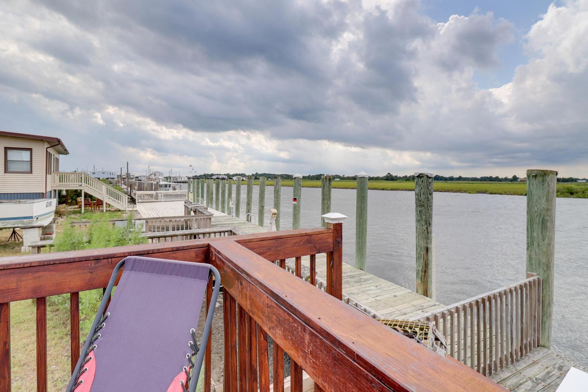 Oceanfront Milford Home With View And Boat Access Eksteriør billede
